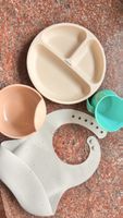 Ein Geschirrset für Baby zur Erweiterung ihres Speiseplans