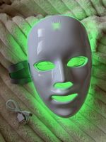 LED Light Therapy Facial Mask white multi-color new