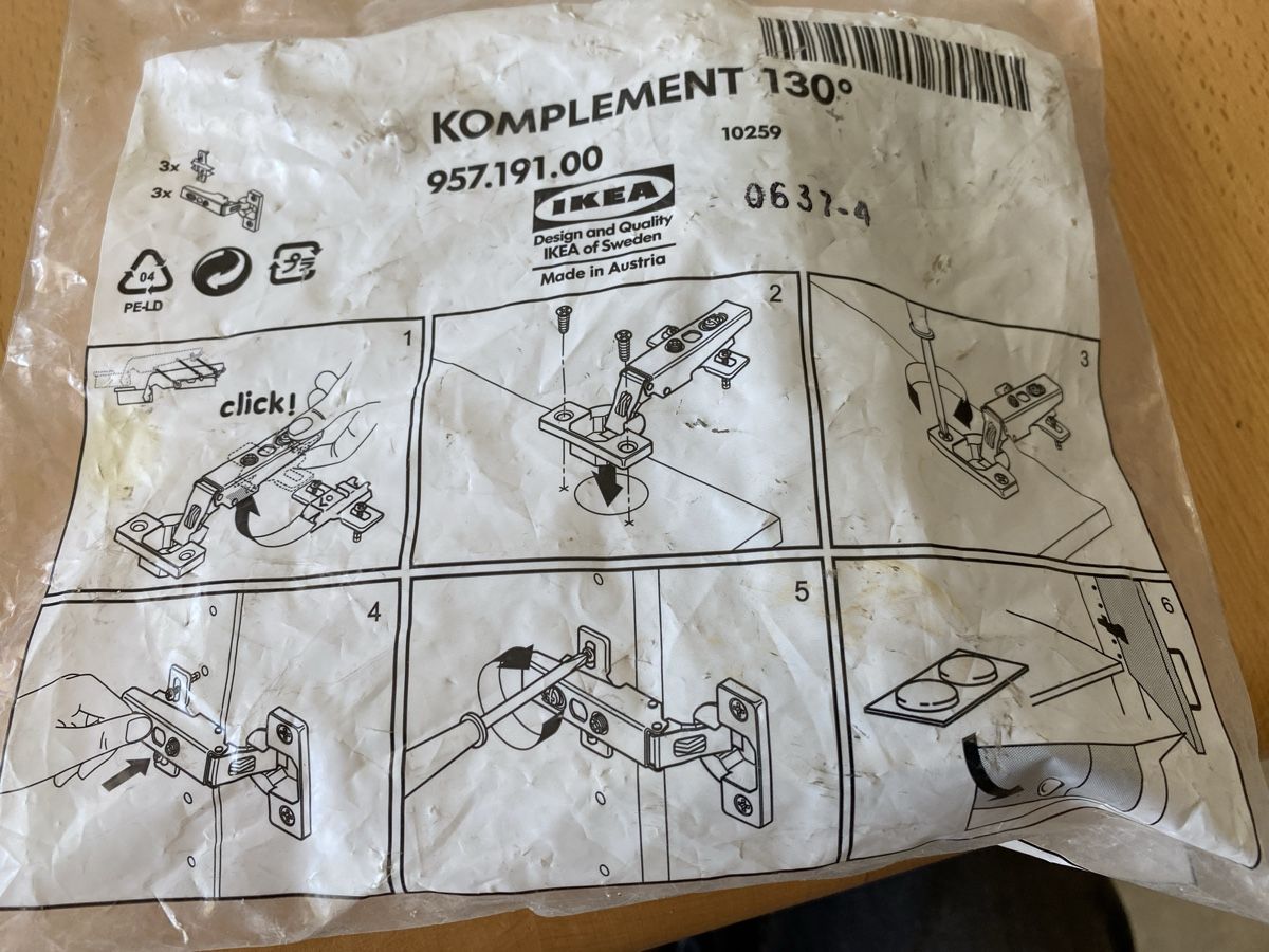 Altro in Decorazioni & Accessori: IKEA Komplett-Scharmiere 6 Stück – Nuovo (secondo la descrizione) da Mülligen venduto da Flockenstiel