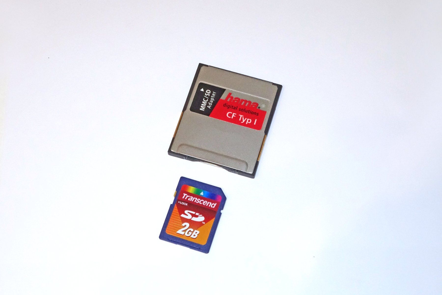 Hama Kartenlesegeräte: Hama SD / MMC Adapter für Compact Flash Slot (Reader) – Gebraucht aus Dietikon von ruvostar 1
