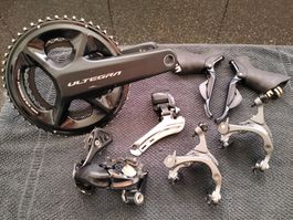 Shimano Ultegra Di2 2-/11-fach Rennrad Gruppe