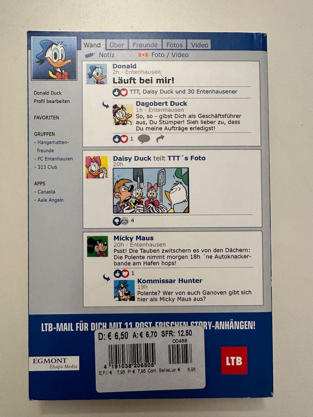 Fumetti: LTB LUSTIGES TASCHENBUCH 488 – Usato da Münsingen venduto da Ganjam 2