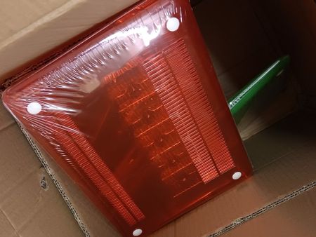 MacBook Pro 13.3“ MBP 13.3 A1278 Case Hülle Cover ROT