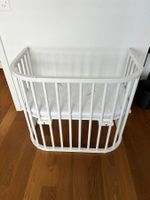 babybay Beistellbett weiss inkl. Matratze & Verbreiterung