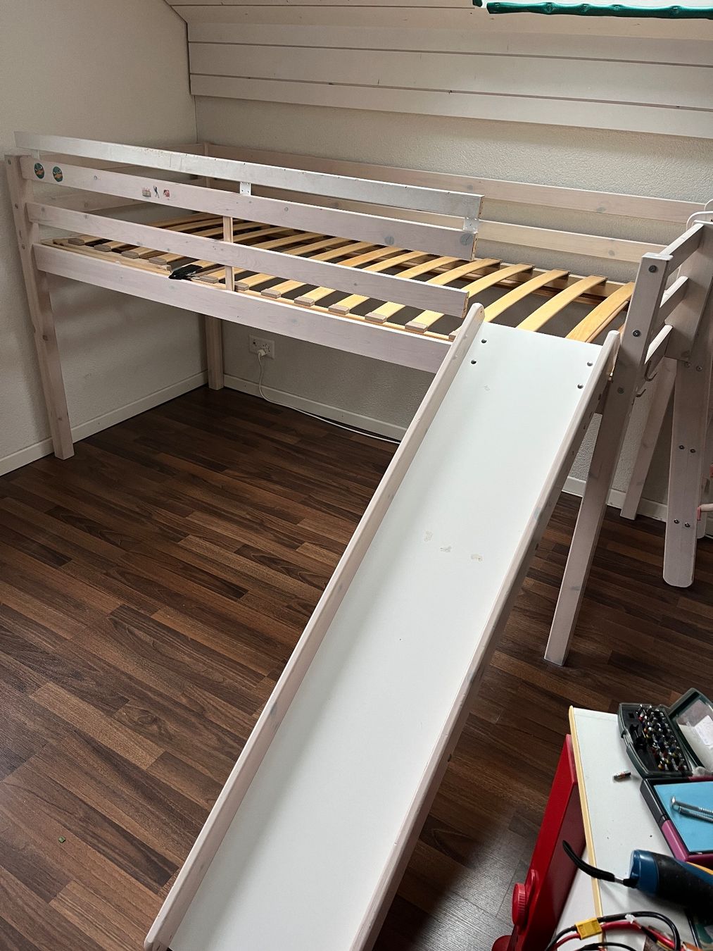Betten: Hochbett mit Rutschbahn – Gebraucht aus Saland von TheBee 2