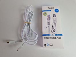 Hama Antenne/Sat Kabel 75 dB 2.5m