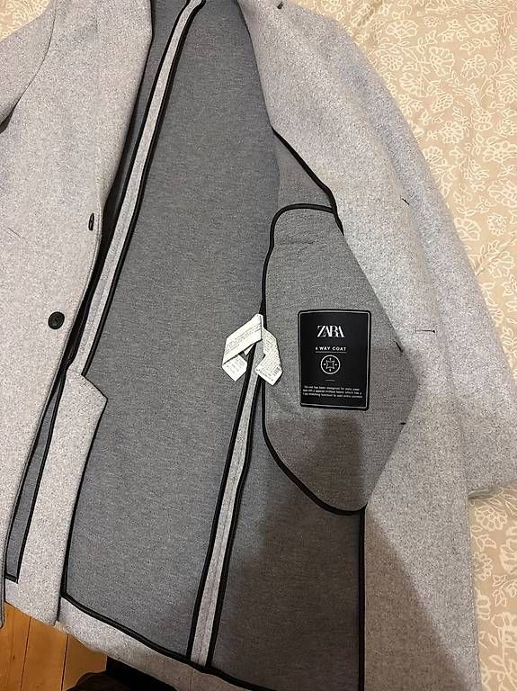 Giacche: Veste Zara grise  – Nuovo e nell'imballaggio originale da Genève venduto da mel_59gj 1