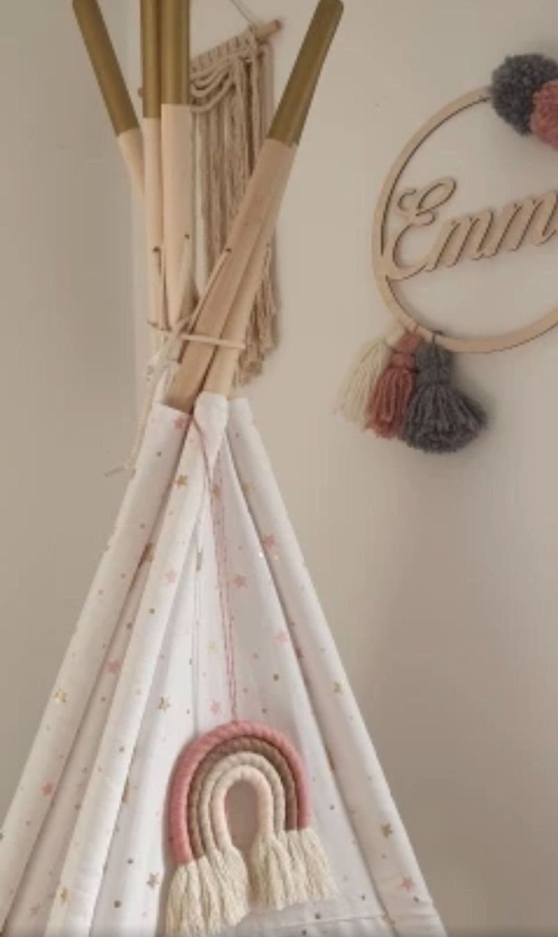 Tutte le decorazioni: Makramee Regenbogen Candy Wandbehang NEU – Nuovo e nell'imballaggio originale da Lachen SZ venduto da Luxolino 2