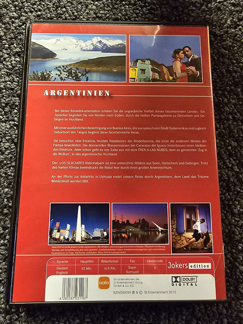 Tutti i DVDs: DVD 7 Tage Argentinien (22020) – Usato da Ruswil venduto da jan_bxl5 1