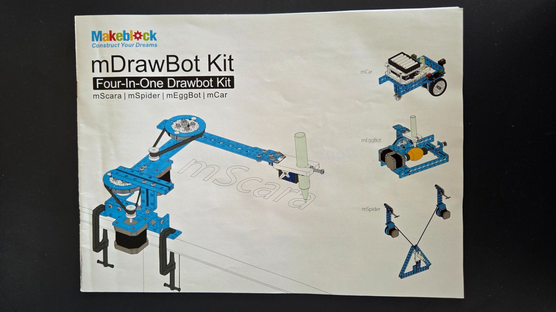 Kit di costruzioni: Makeblock mDrawBot Kit | 4-in-1 Zeichen-Roboter Bausatz – Usato da Zürich venduto da pixelixi 3