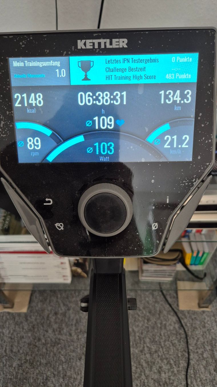 Kettler Hometrainer: Spinningrad Kettler Racer S – Usato da Pratteln venduto da Igeli55 6