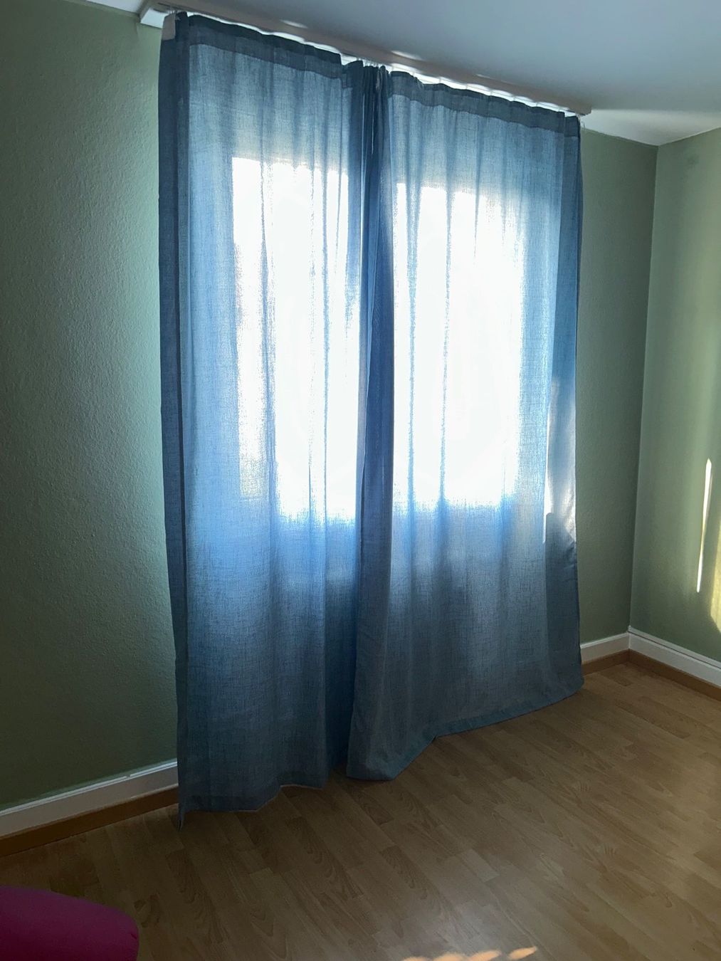 Tende: Vorhang Set tauben blau Leinenoptik – Nuovo (secondo la descrizione) da Zuchwil venduto da bea_tl7p 1