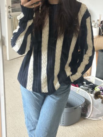 Brooks Brothers Striped Knit Sweater - Size L - Unisex
