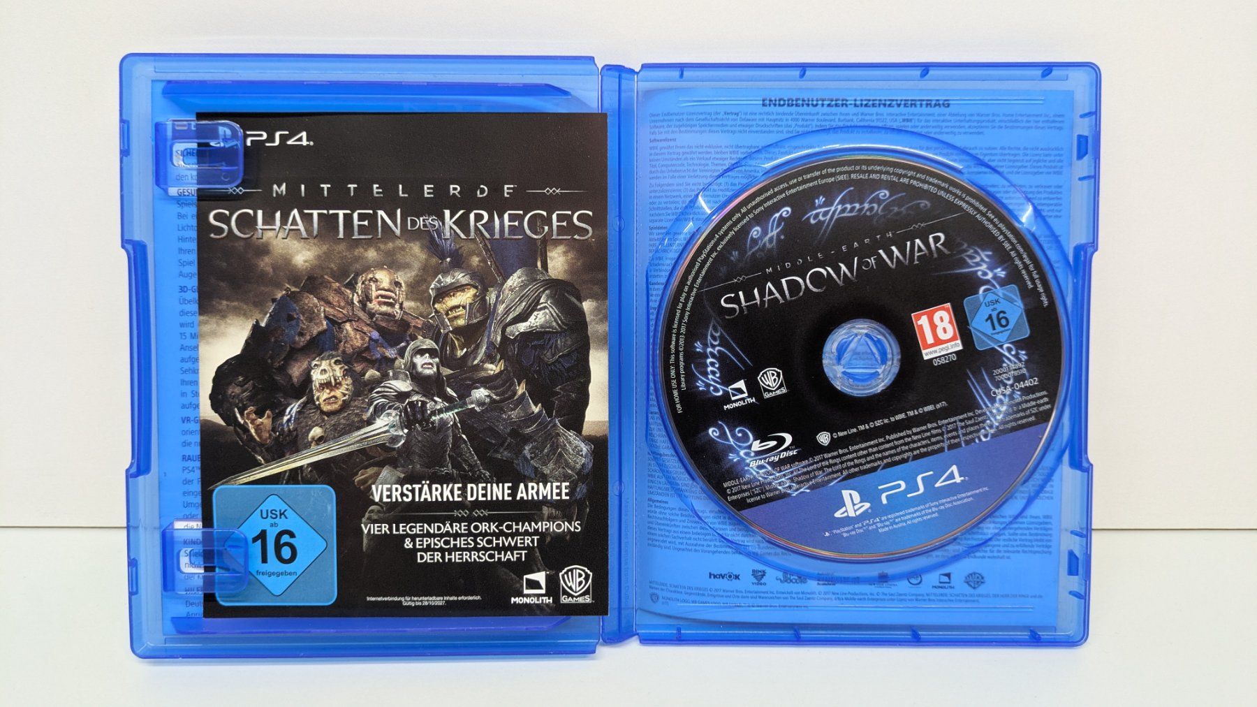 Giochi: Mittelerde: Schatten des Krieges - PlayStation 4 – Usato da Menziken venduto da mame18 1
