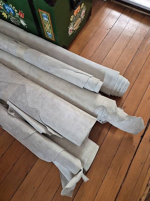 Tessuti: Leder, Lederhälften 22m²  – Nuovo e nell'imballaggio originale da Dornach venduto da Ygrek 2
