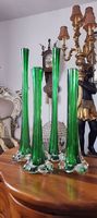 4 Vintage Vasen, Muranoglas