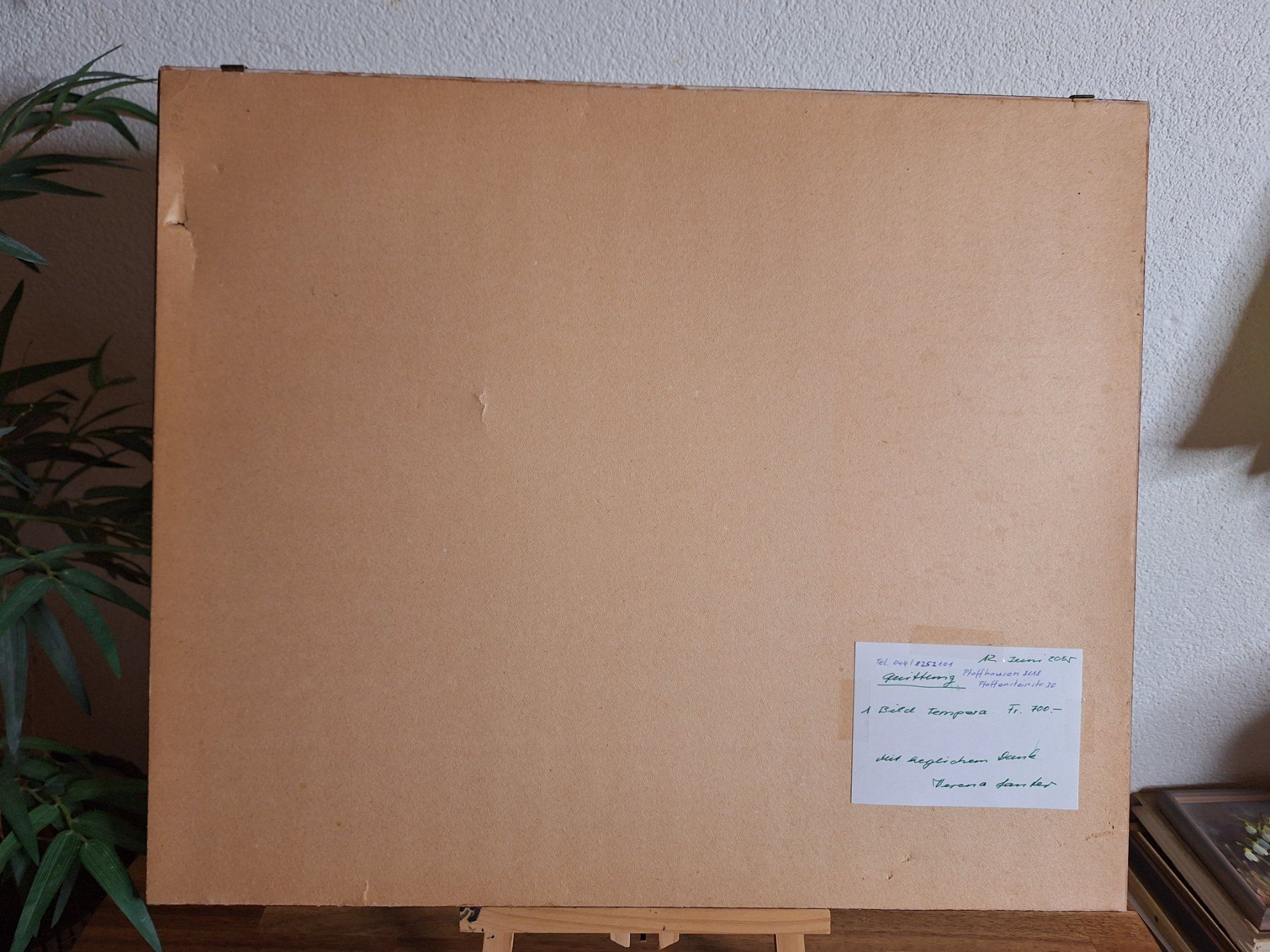 Tableaux: Gemälde Tempera,  signiert V.L. – D'occasion à Appenzell par Mar_ijan 4