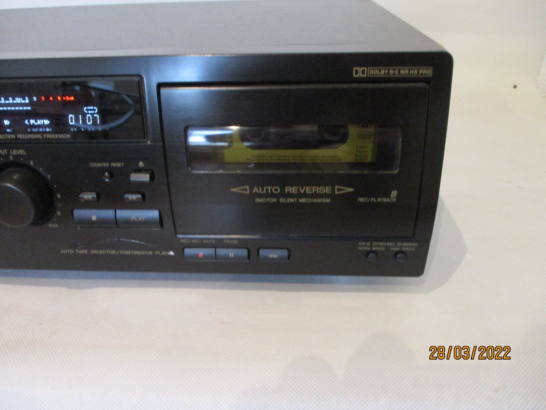 JVC Registratori: JVC TD-W254 Doppel Kassettendeck – Usato da Liestal venduto da Disc-Point 3