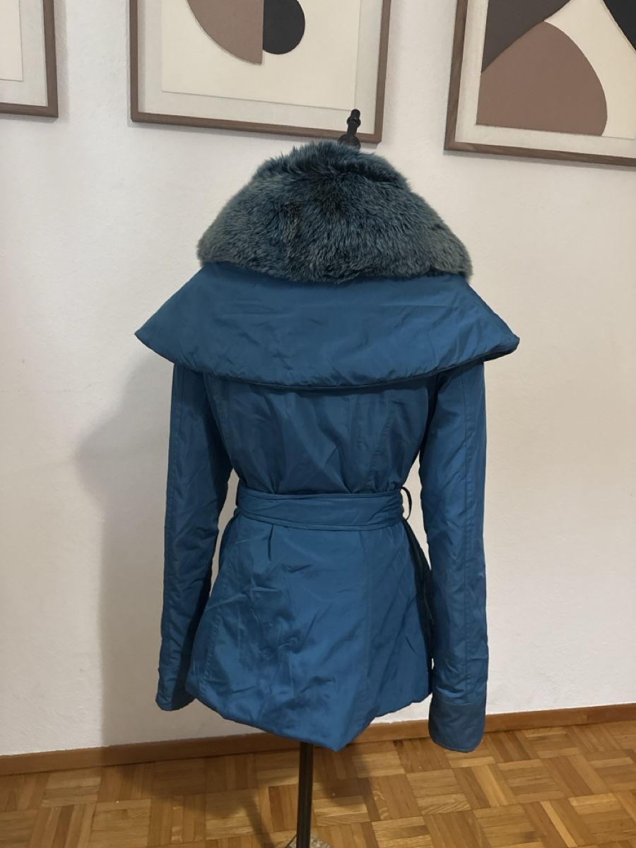Manteaux: Giacca donna blu con collo in pelliccia – D'occasion à Taverne par hai_tg6s 3