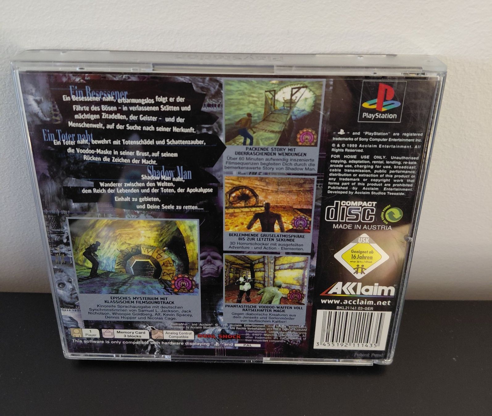 Giochi: Shadow Man (PAL), PS 1 / PSX – Usato da Uezwil venduto da -Retrogames- 2