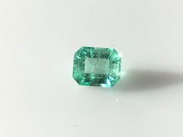 SMARAGD  bläulich/grün  0.37cts  Ural / Sibirien