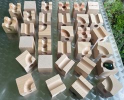 31 Cuboro Kugelbahnwürfel zur Erweiterung
