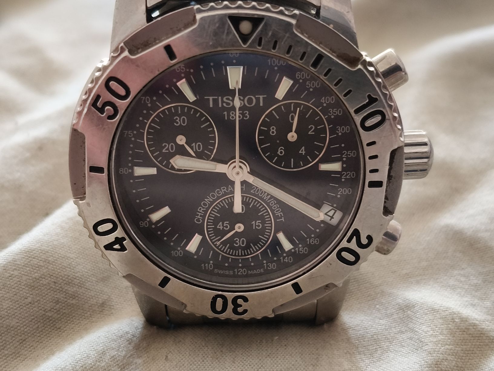 Tissot Orologi: Tissot PRS200 Chronograph, läuft – Usato da Glattbrugg venduto da Vintagetime-Ch