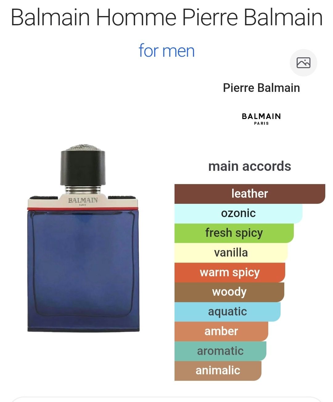 Balmain Profumi & Eau de Toilette: BALMAIN Homme – Nuovo (secondo la descrizione) da Utzigen venduto da DRAGONY23 2