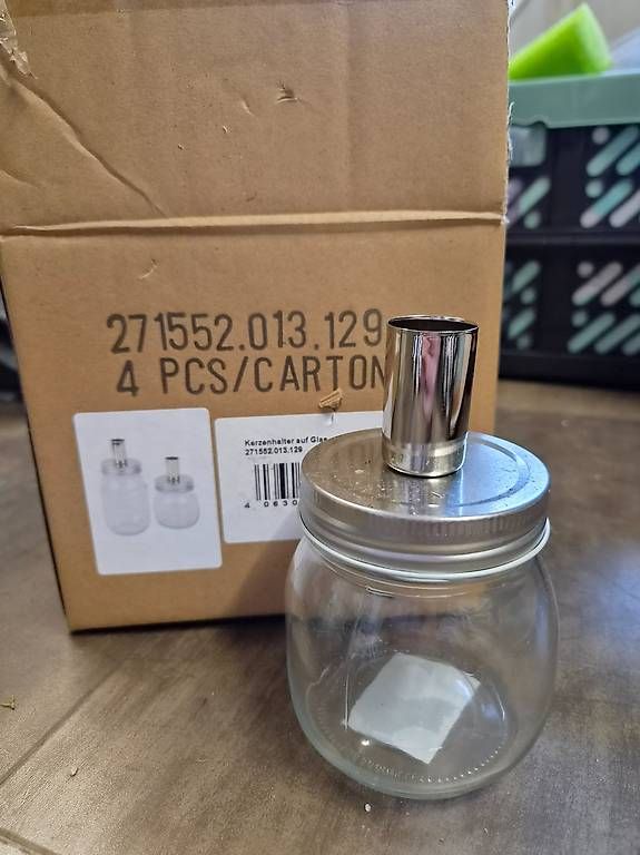 Portacandele: Kerzenhalter aus Glas – Nuovo e nell'imballaggio originale da Tafers venduto da Nathtafers 2