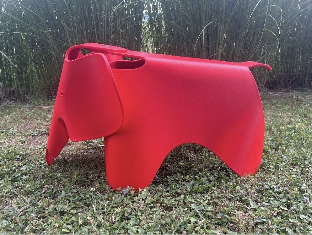 Vitra Sgabelli: Vitra Elefant rot Kinderhocker Charles & Ray Eames Design – Nuovo (secondo la descrizione) da Herrliberg venduto da caricaro76 1