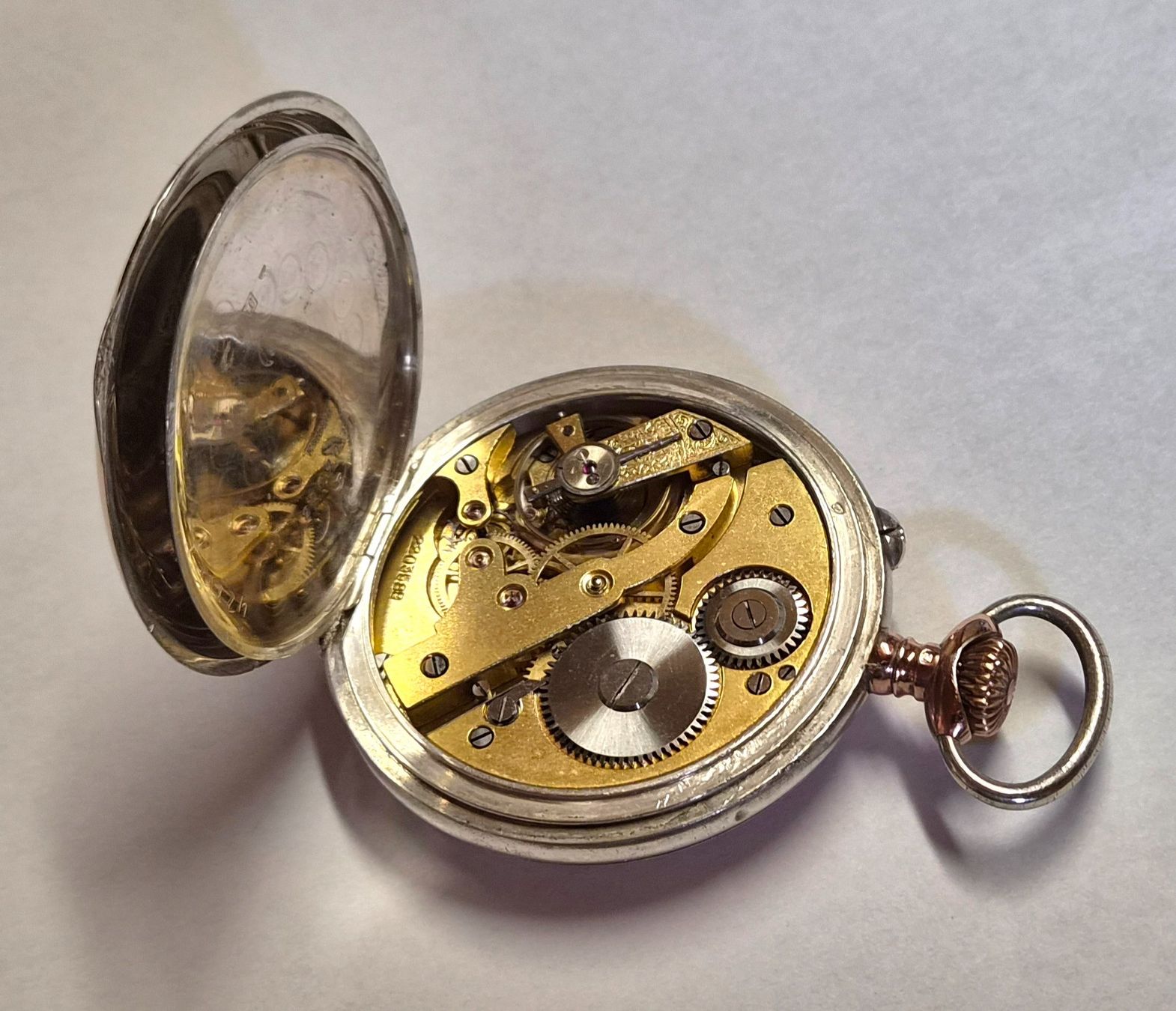 Eterna Uhren: Eterna Taschenuhr Silber 800 Vintage – Gebraucht aus Madiswil von Willys4 2
