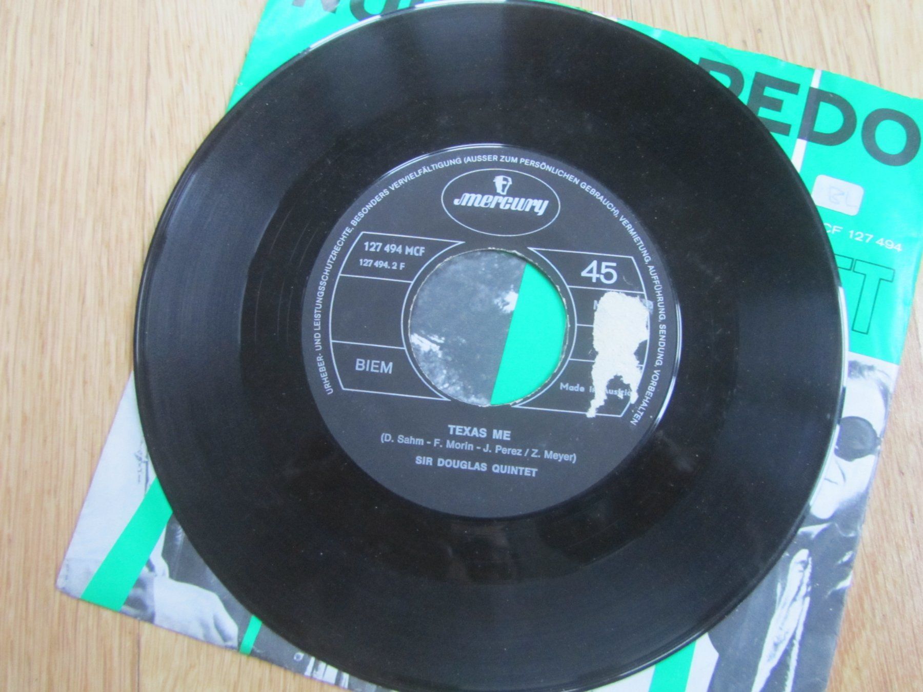 Dischi in vinile: Sir Douglas Quintet - Nuevo Laredo - Single – Usato da Seengen venduto da mikelele 2