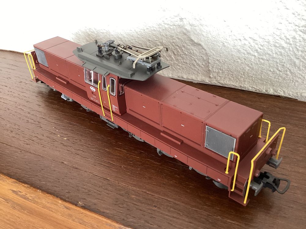 Locomotive électrique Metropolitan 766 DC – SBB – EE 6/6 -16801 – Rare (parfait état)