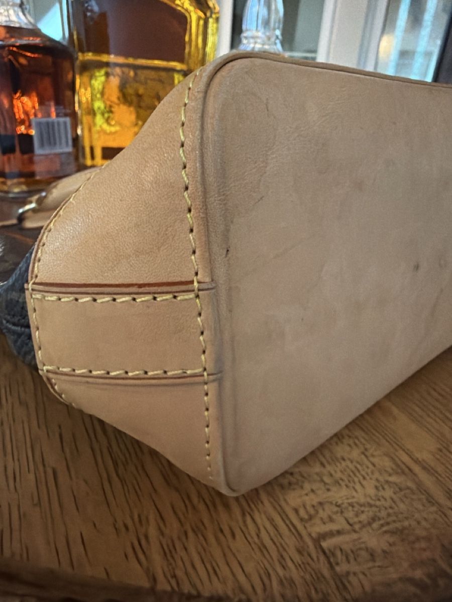 Louis Vuitton Borse da donna: Louis Vuitton Lockit Vertical PM Monogram Canvas – Usato da Muhen venduto da NaRa-Fashion 4