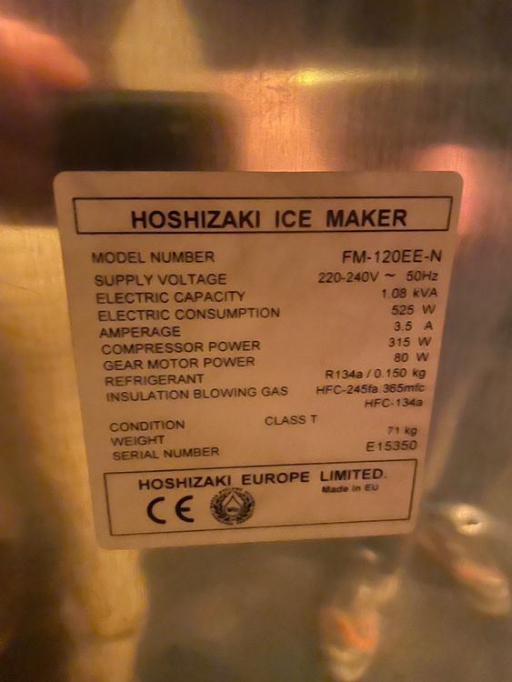 Eis maschine Hoshizaki | Kaufen auf Ricardo