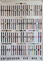 Swatch Werbeplakat 3 Teile NEU