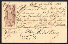 Litho Neuchâtel, Fabrique de Chocolat P