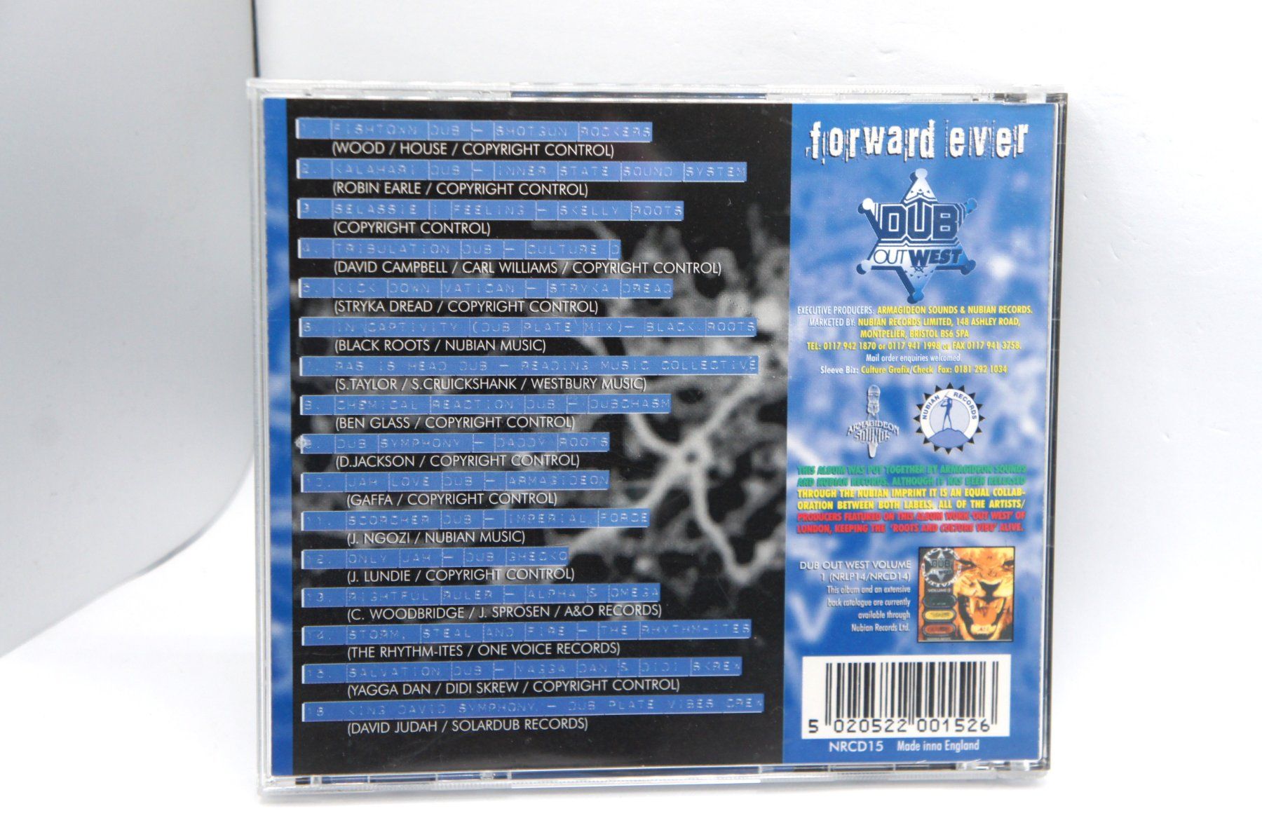 CD: CD Dub Out West Volume 2 - Roots Forward Ever Roots Reggae – Usato da Ernetschwil venduto da luisvonerni 1