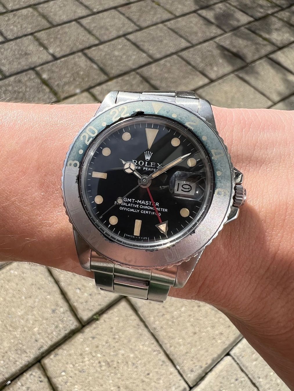 Rolex Orologi: Rolex Pepsi 1675 GMT Full Set - Long E Mark I Tropical – Usato da Bassersdorf venduto da spoont 3