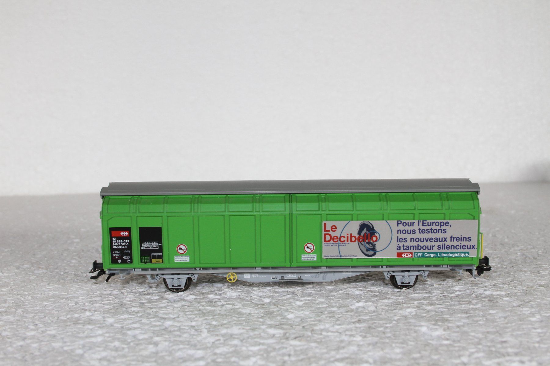 Märklin Modellini di ferrovie: Märklin 48022 SBB Schiebewandwagen Decibello – Nuovo (secondo la descrizione) da Triesen venduto da gleis8 4