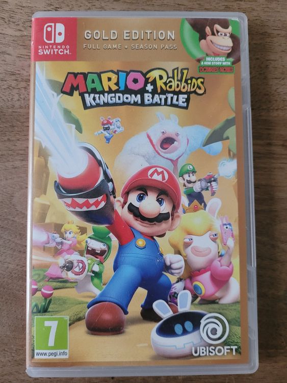 Mario + Rabbids - Kingdom Battle Gold Edition (Gebraucht) in ...