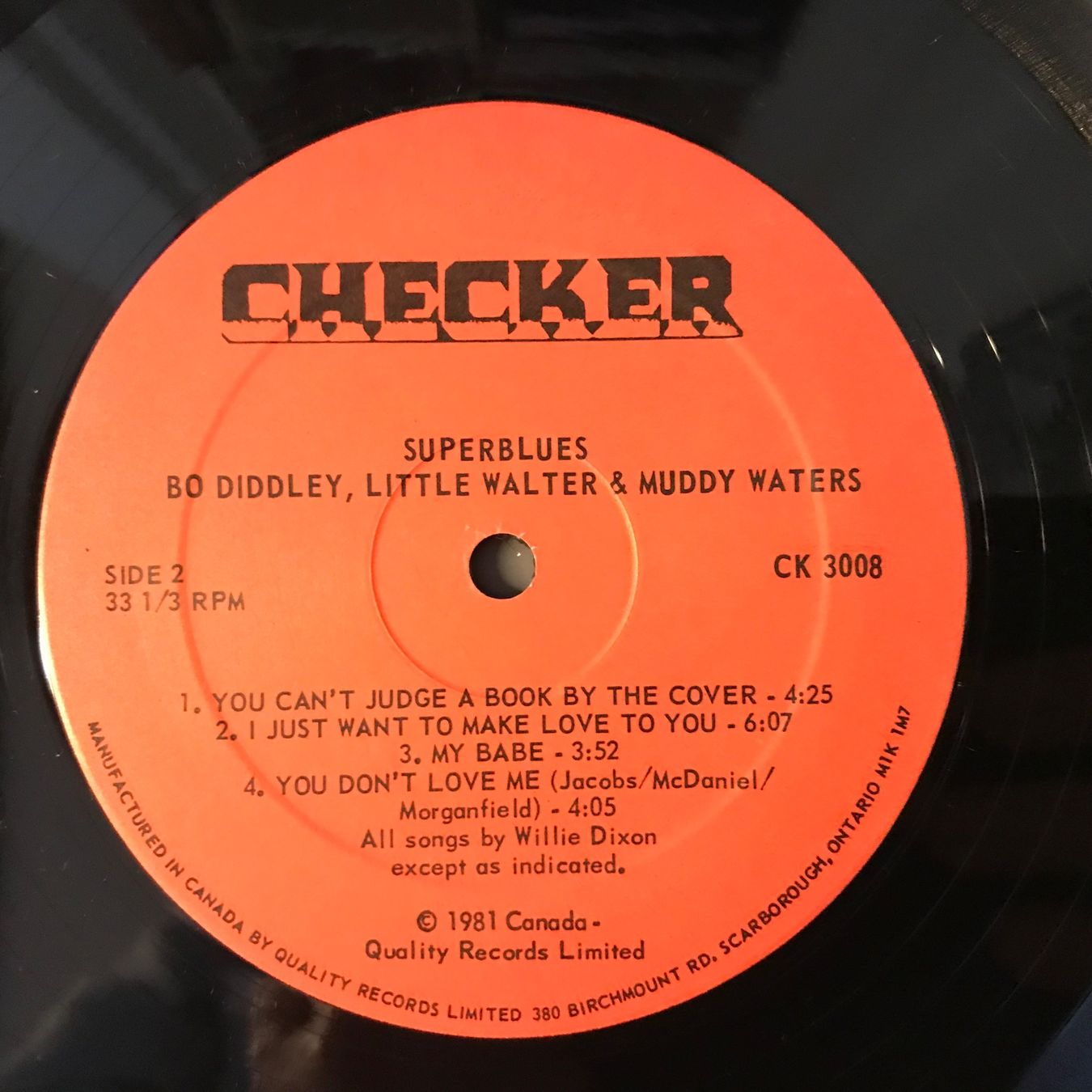 Dischi in vinile: Super Blues - Bo Diddley, Muddy Waters, Little Walter – Usato da Aesch BL venduto da BlueMusicRecords 3
