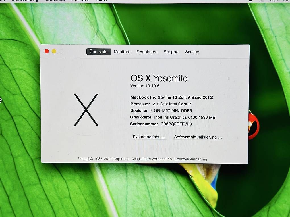 Portables: Mac Book Pro 2015 – D'occasion à Luzern par Janine192 2
