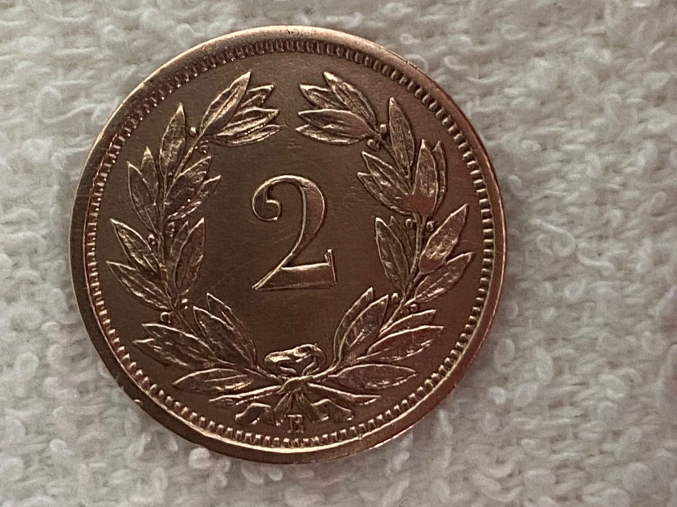 Tutti le monete: 2 centimes/rappen 1875 – Usato da Nyon venduto da Ilmi09 1