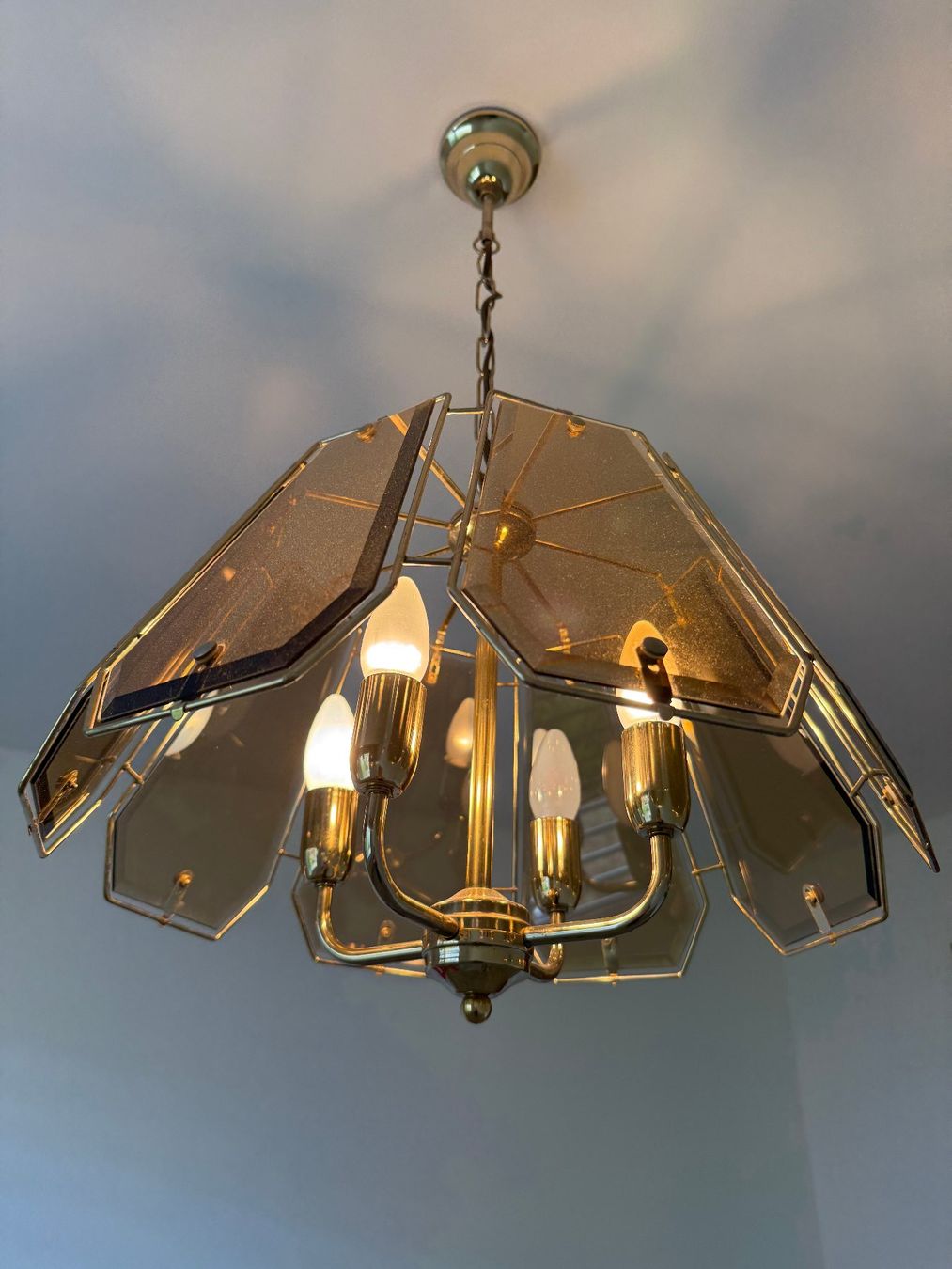 Lampadari & plafoniere: Deckenleuchte aus Glas mit 4 Leuchtmittel – Usato da Stein AG venduto da Svenbobo 1