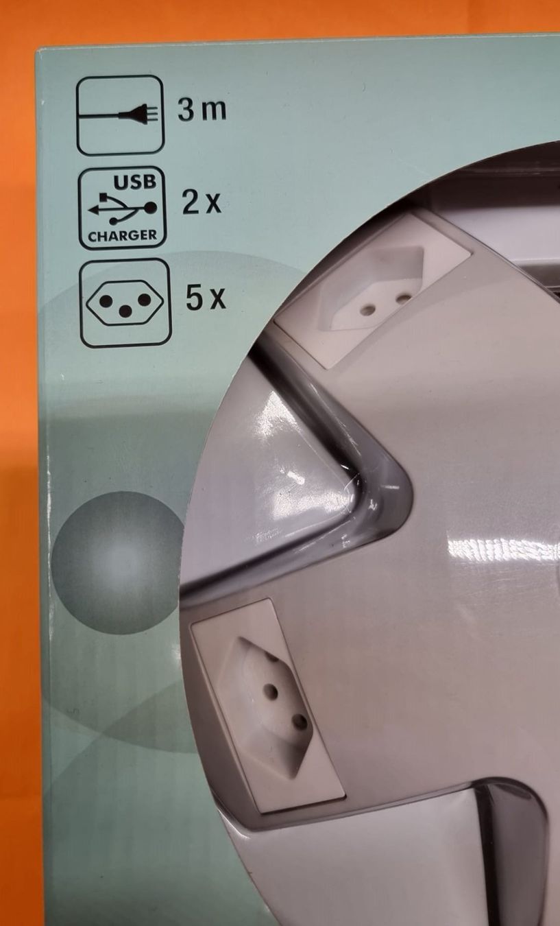 Stecker: Steffen Steckdosenleiste 3m STAR 5xT13 + 2xUSB-A – Neu (gemäss Beschreibung) aus Rebstein von James-Dean 2
