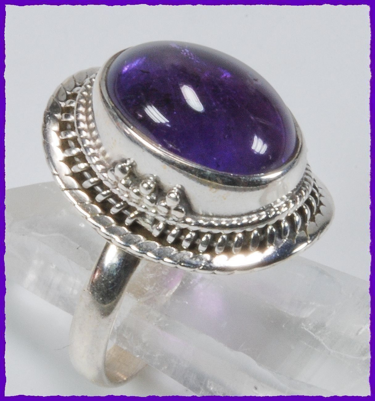 Anelli: Amethyst Ringe 925 Silber – Nuovo e nell'imballaggio originale da Oberglatt ZH venduto da Goldfee1 2