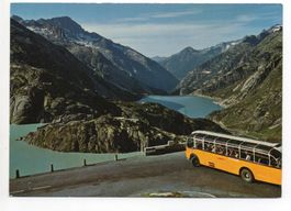 GRIMSELSTRASSE Grimselsee und Hospiz - Postauto