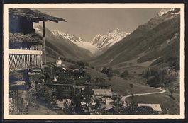 Ferden in Lötschen, Panorama mit Anengr