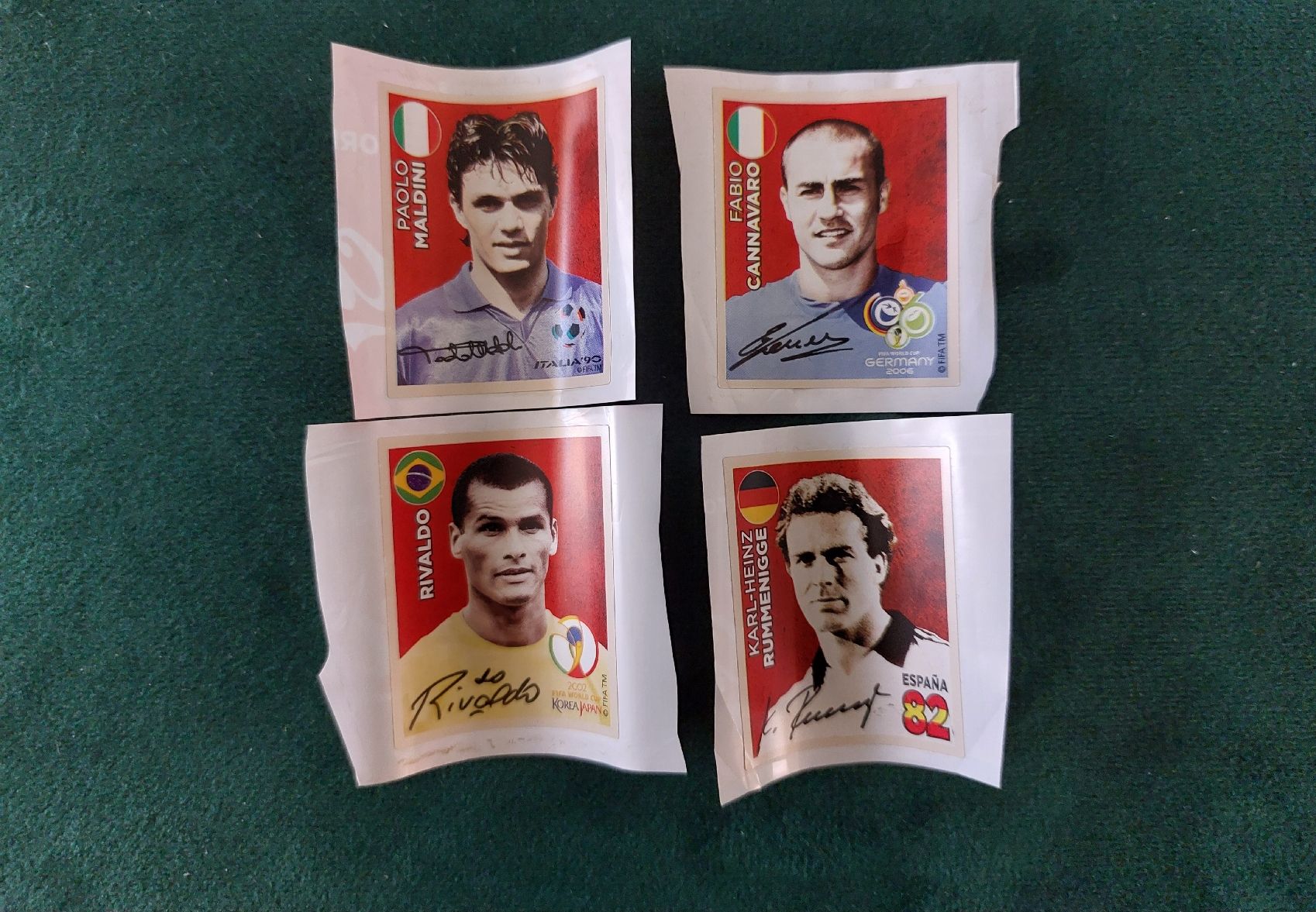 Panini Sammelbilder & Trading cards: Panini World cup 2018 Coca-Cola 4 Special Stickers – Gebraucht aus Stabio von g_collector7